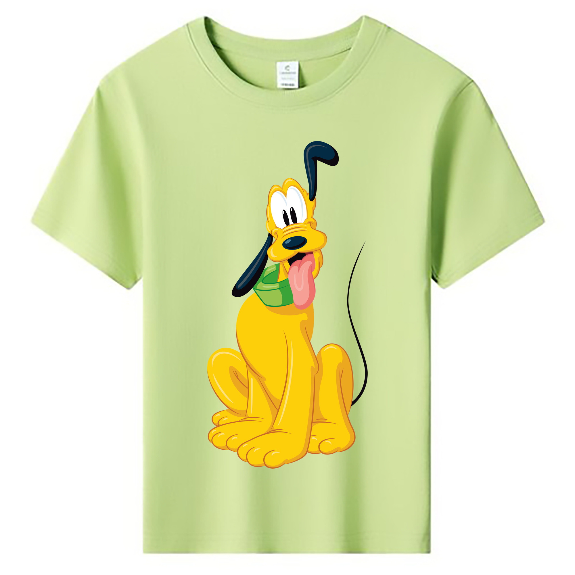 ミッキーマウス Mickey Mouse 綿100％キッズTシャツ（フロントプリント）